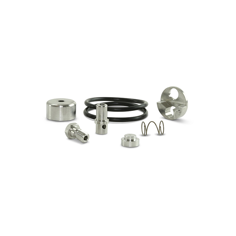AccuStream for Flow Check Valve Repair Kit Includes outlet poppet, inlet poppet, insert, inlet poppet housing, retaining screw, poppet spring, O-rings