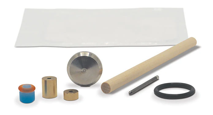 AccuStream for Flow Mini On/off Valve Repair Kit High Cycle Includes poppet, poppet seat, dynamic seal, backup ring, bushing, O-ring