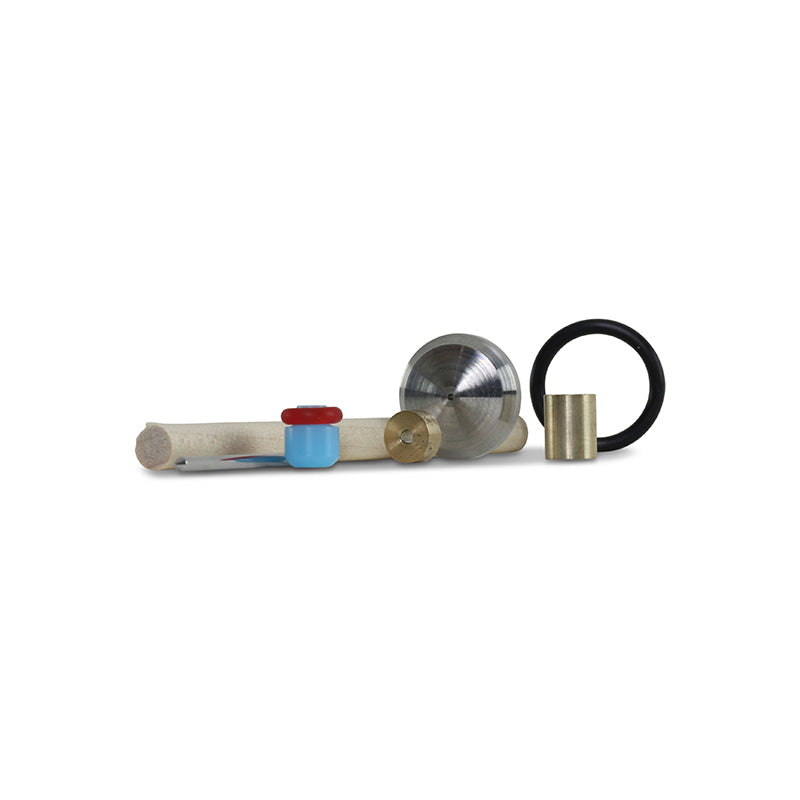 AccuStream for Flow Mini On/off Valve Repair Kit Includes poppet, poppet seat, dynamic seal, backup ring, bushing, O-ring