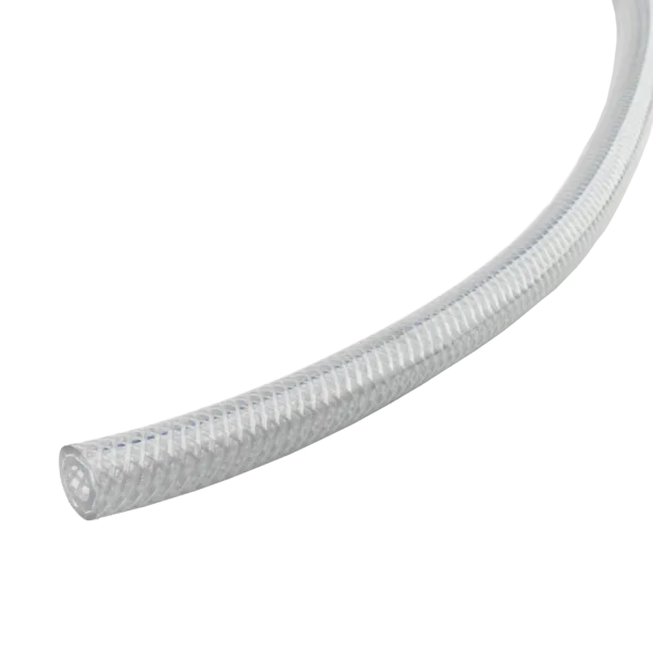 Clear Reinforced PVC Hose 1/2 in. OD