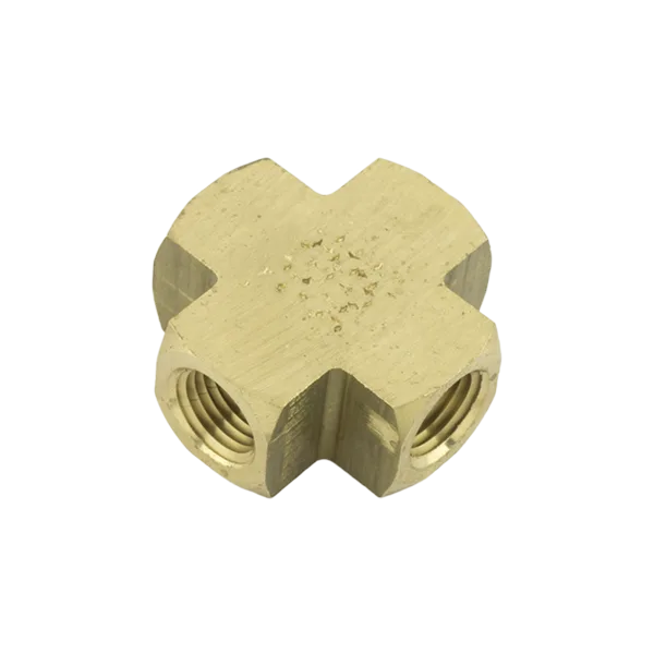 Brass Cross Fitting 1/4 in.