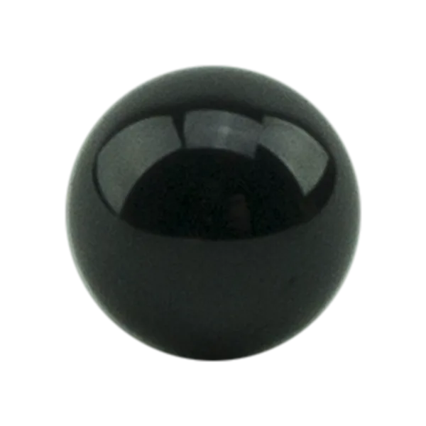 Black Ceramic Ball 1/4 in.