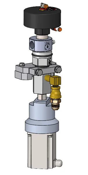 Motorized Adjustable Dump Orifice